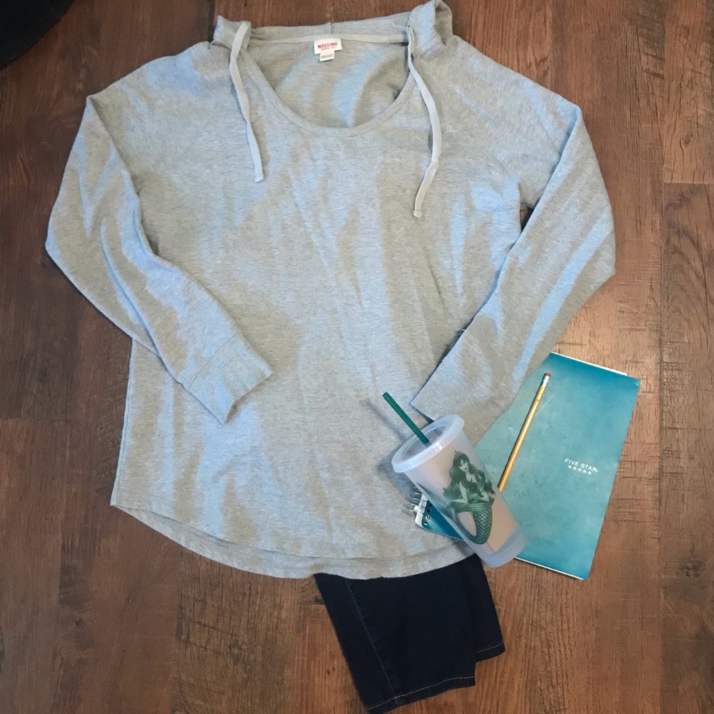 Mossimo grey hoodie